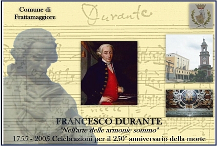 Cartolina delle Celebrazioni Durantiane del 2005